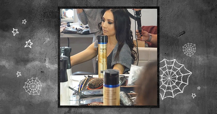 Loreal Paris BMAG How To Its Go Time 2 Last Minute Halloween Hair Ideas2 Step2